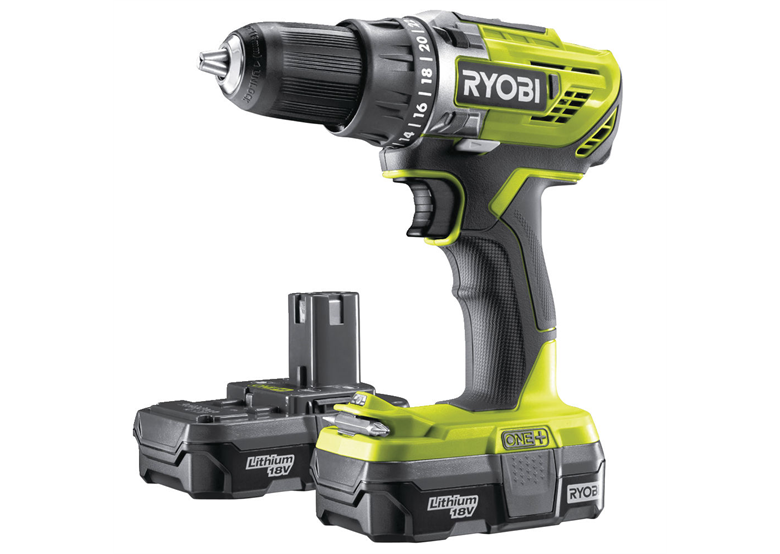 Akku-Bohrschrauber Ryobi ONE+ R18DD3-213S