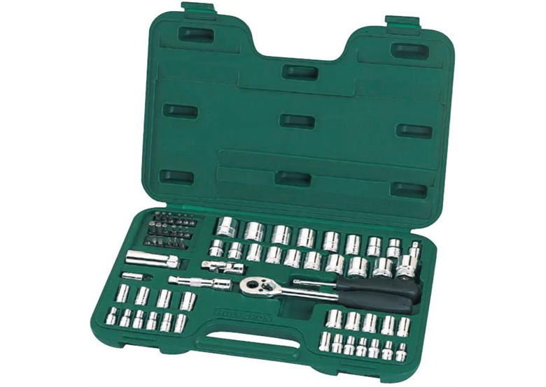 65-tlg. Steckschlüssel- Set 1/4''-, 3/8'' Sata ST09011SJ