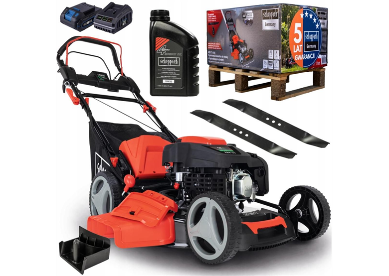 Benzin-Rasenmäher Scheppach MS225-53E