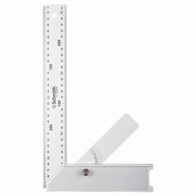 Aluminiumwinkel mit Winkelmesser 400 mm Schmith SKAL-400B