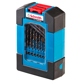 Bohrer-Set für Metall HSS pro 19 St. Schmith SQWMP-01