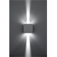 Wandleuchte LUCA weiß LED IP54 Sollux Lighting Deep Space