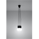 Pendelleuchte DIEGO 3 schwarz Sollux Lighting Nickel
