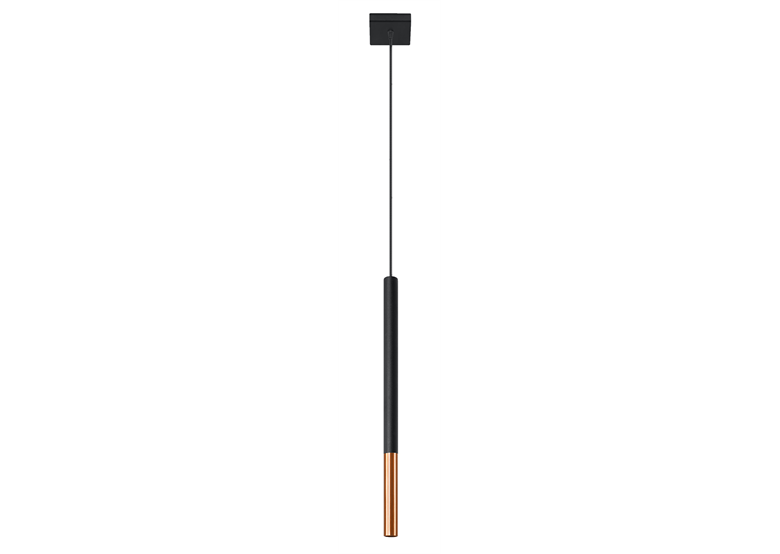 Pendelleuchte MOZAICA 1 schwarz/Kupfer Sollux Lighting Ocean Green