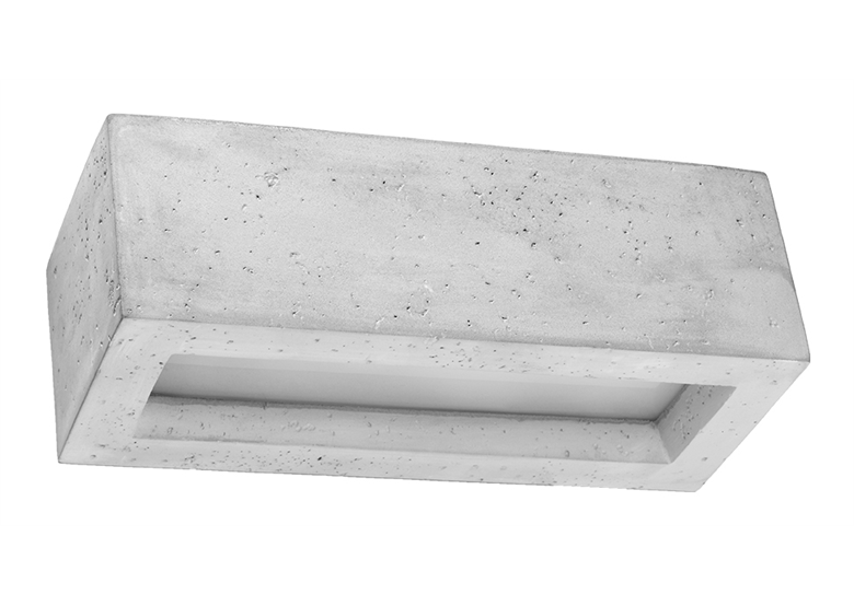 Wandleuchte VEGA 30 beton Sollux Lighting Persian Indigo
