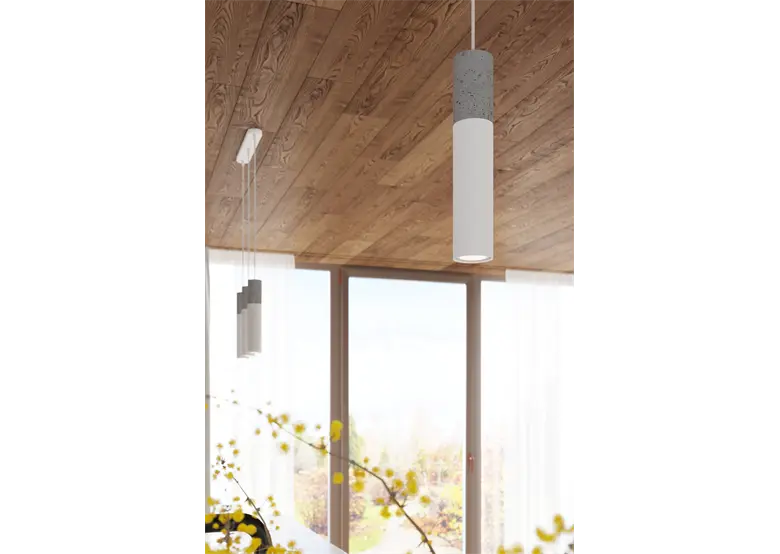 Pendelleuchte BORGIO 1 weiß Sollux Lighting Persian Indigo