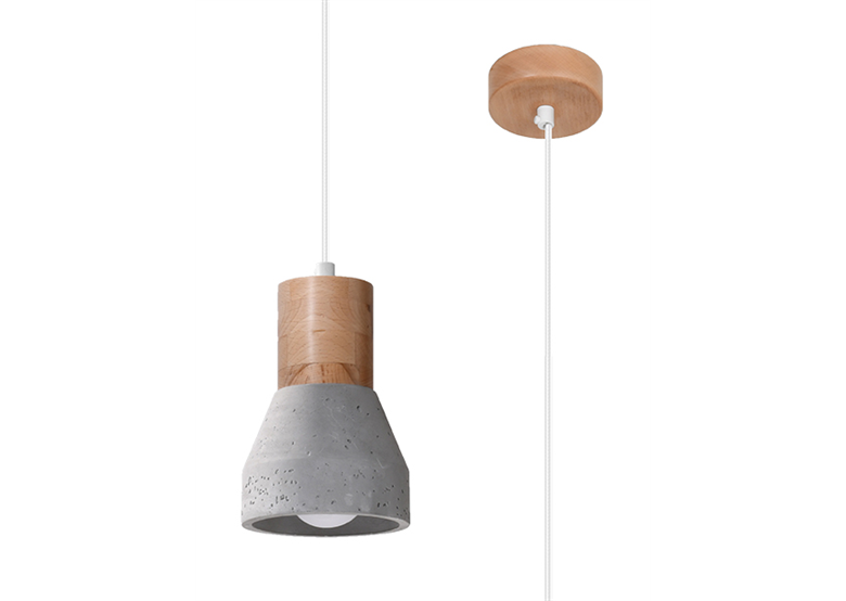 Pendelleuchte QUBIC grau Sollux Lighting Persian Indigo