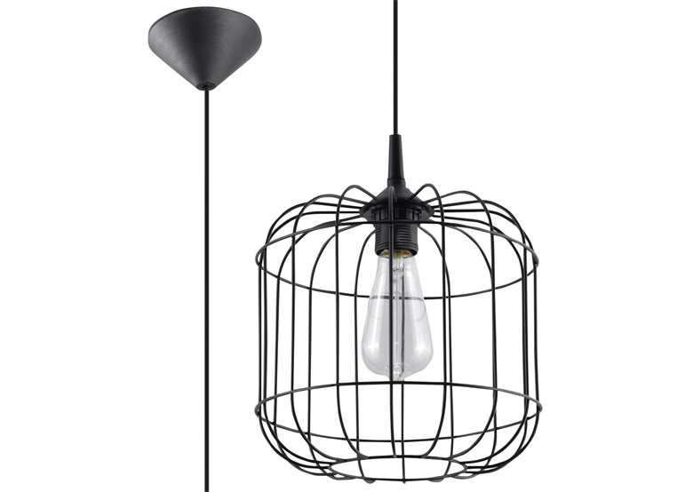 Pendelleuchte Celta schwarz Sollux Lighting Powder Blue