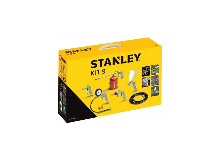 Luftpistolen-Set, 9 Elemente Stanley 9045718STN