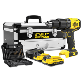 Akku-Schlagbohrschrauber Stanley FatMax V20 SFMCD715D2F 2x2,0Ah