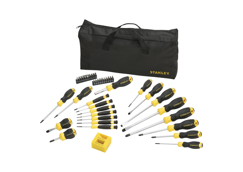 Schraubendreher und Bits Set 42 Stück Stanley STHT0-62113