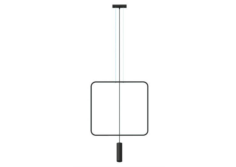 Pendelleuchte RANA 1 schwarz Thoro Lighting TH.018CZ