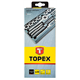 Gewindebohrer und Schneideisen M3-M12, 20 Stk. Topex 14A425