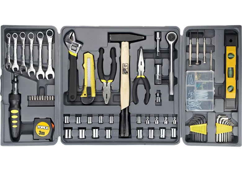 Werkzeug-Set, 135 Stck. Topex 38D215