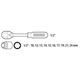 Steckschlüssel Set 1/2" Topex 38D652