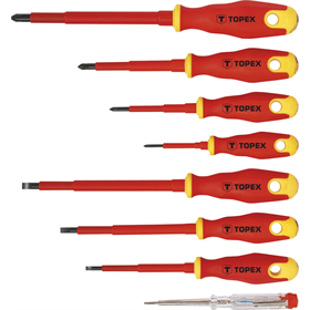 Schraubendreher 1000V, 8 Stk. Topex 39D674