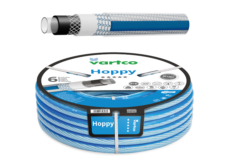 Gartenschlauch 1/2" 20m 6-lagig HOPPY TFS Vartco HOPPY TFS 1006120020