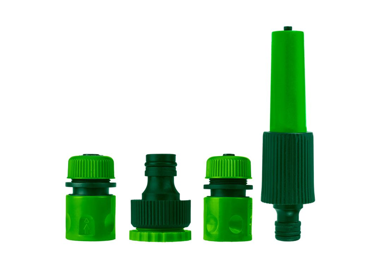 Set mit geradem Sprinkler 1/2“ - 5/8“ 4tlg. Verto 15G699