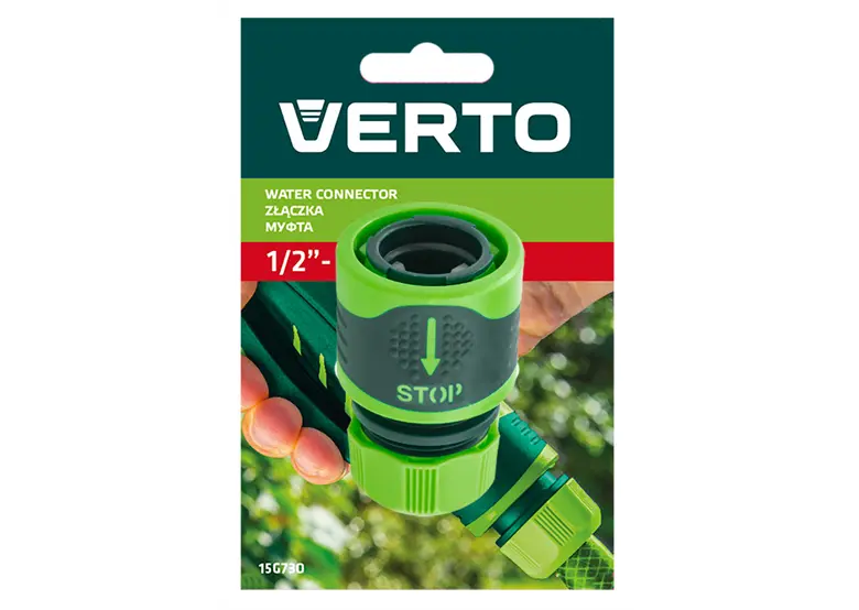 Schlauchstück STOP 3/4" Verto 15G733