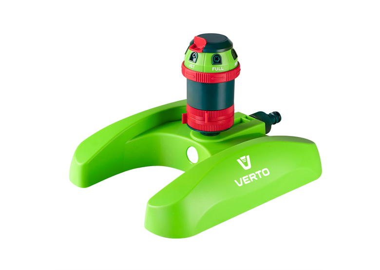 Gartensprinkler, mit 6-Funktions-Antrieb, einstellbare Reichweite Verto 15G788