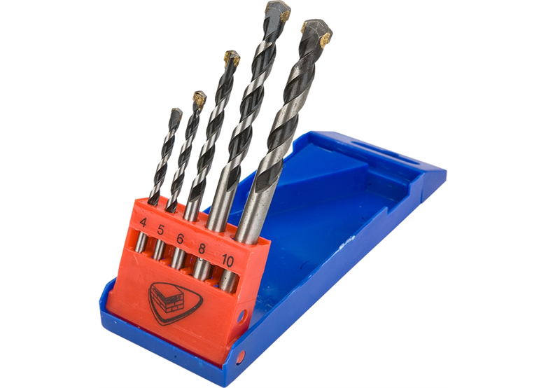 Betonbohrer 4-10mm, 5 Stk. Verto 60H300