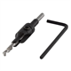 Vorbohrer mit Senker 3,5-5mm Wolfcraft WF2500000
