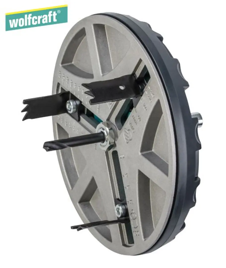 Lochsäge, verstellbar 45-130 mm Wolfcraft WF5978000