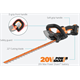 Heckenschere Worx Power Share WG261E.9.