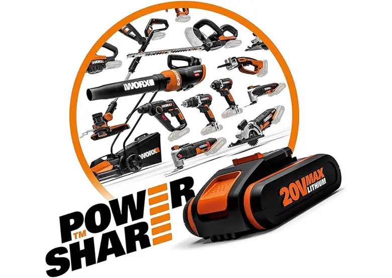 Heckenschere Worx Power Share WG284E.9