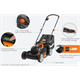 Akku-Rasenmäher Worx WG743E