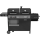 Gas- und Holzkohlegrill mit Smoker Yato YG-20038