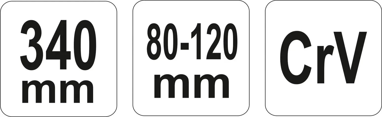 Hakenschlüssel 340mm Yato YT-01673