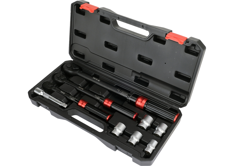 Satz mit 3 Drehmomentschlüsseln 1/4", 3/8", 1/2" Yato YT-07716