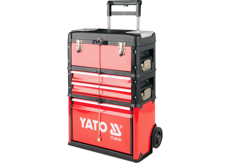 Modularer Werkzeugkasten auf Rädern Yato YT-09101