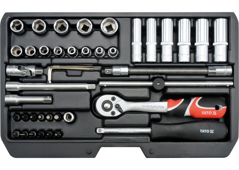 42-tlg. Werkzeuget 1/4" Yato YT-14481