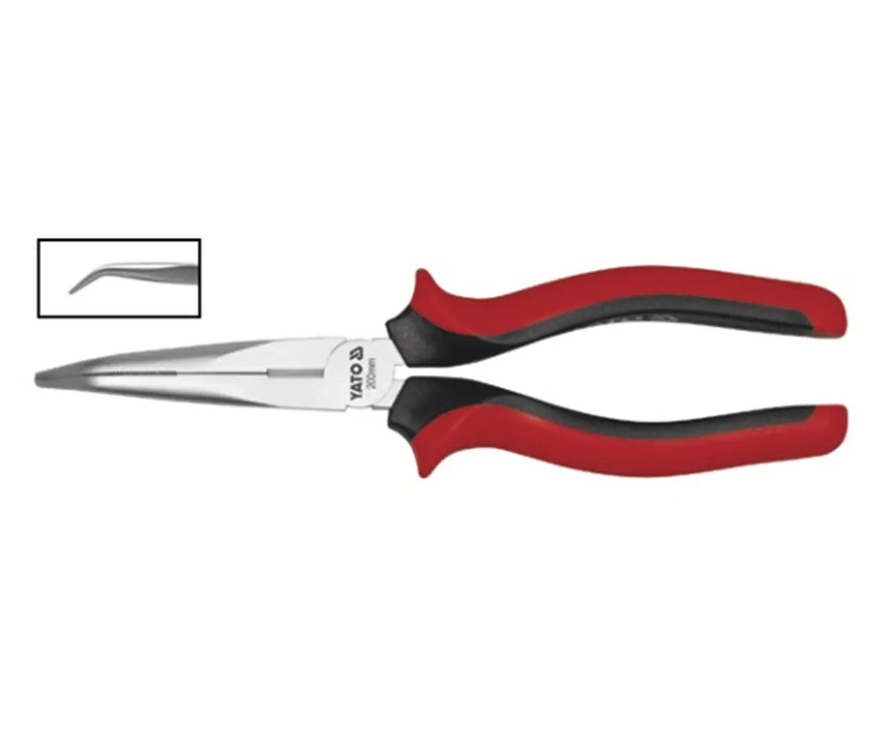 Zange verlängert gebogen 200 mm Yato YT-2028