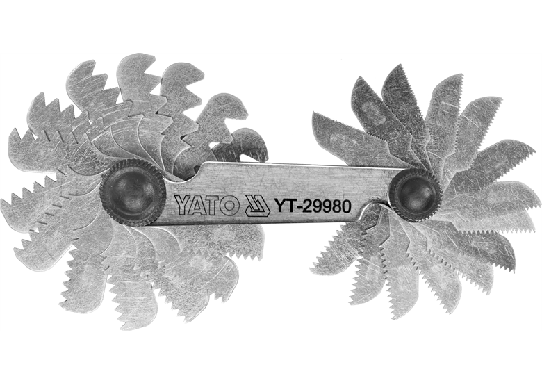 Gewindelehre metrisch Yato YT-29980