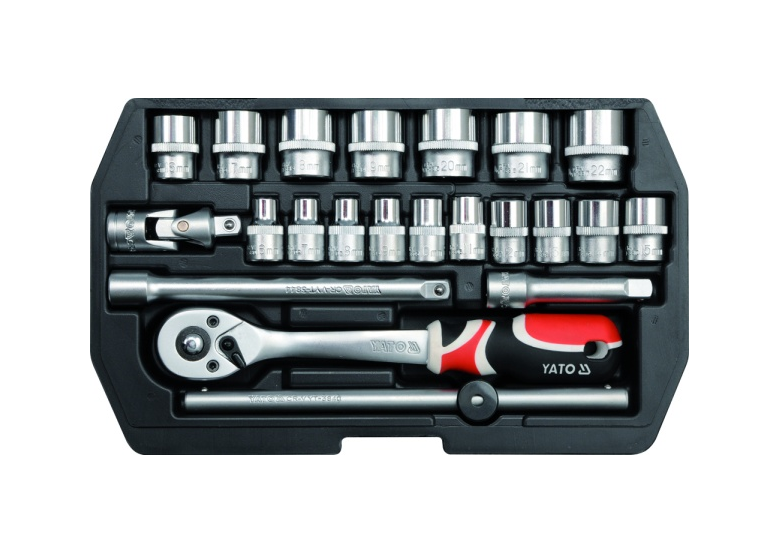 Werkzeug Set 3/8" 22-teilig, xs Yato YT-3856