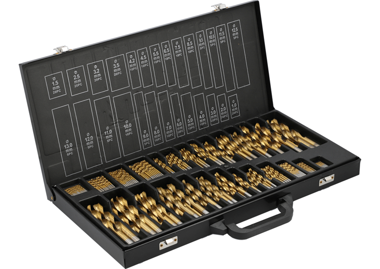 HSS Metallbohrer-Set 300-tlg. Yato YT-44595