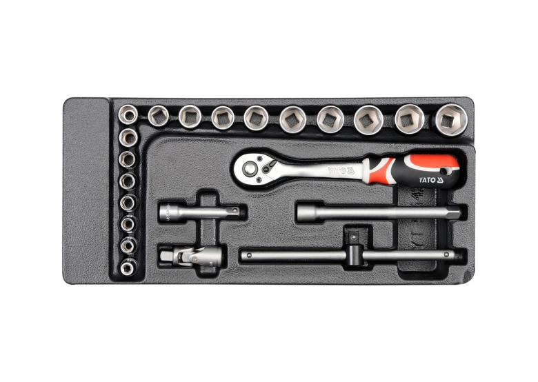 Schublade-Einlage 3/8" 22-teilig Yato YT-5542