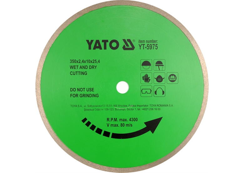 Diamant- Trennscheibe Yato YT-5973