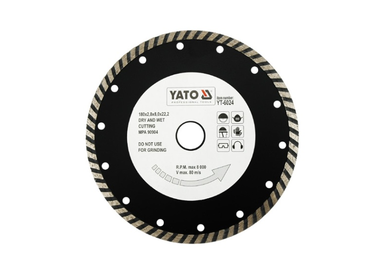 Diamant- Trennscheibe 180mm Yato YT-6024