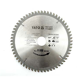 Aluminiumscheib 250x30mm T100 Yato YT-6095