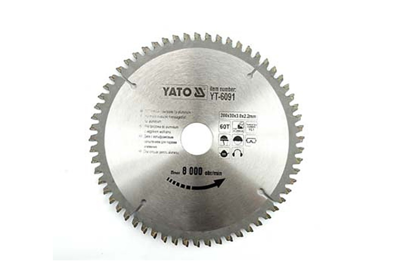 Aluminiumscheib 250x30mm T100 Yato YT-6095