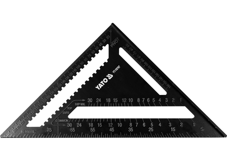 Zimmermannswinkel mit Fuß Yato YT-70787