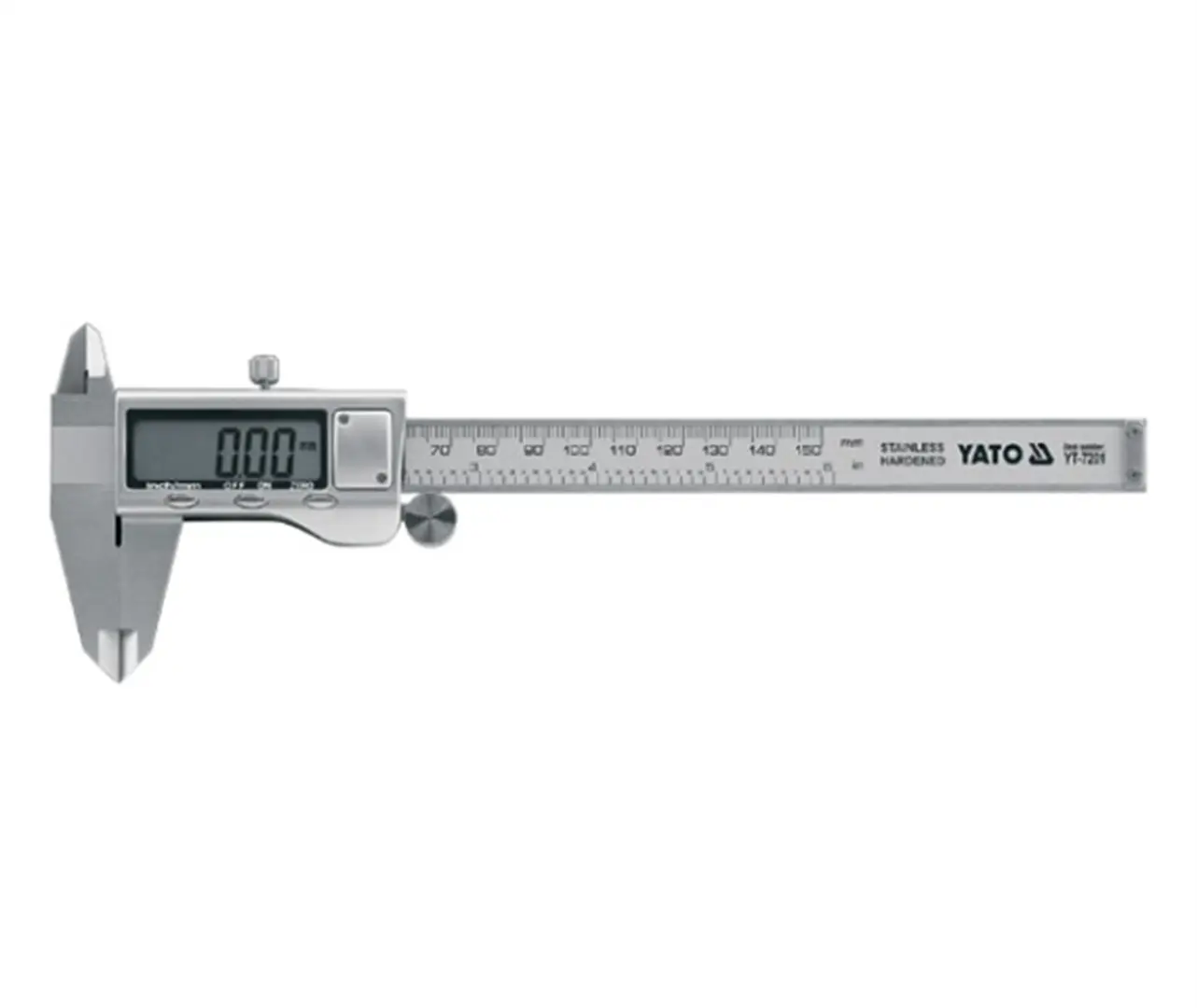 Messschieber 150 mm Genauigkeit 0,03 mm Yato YT-7201
