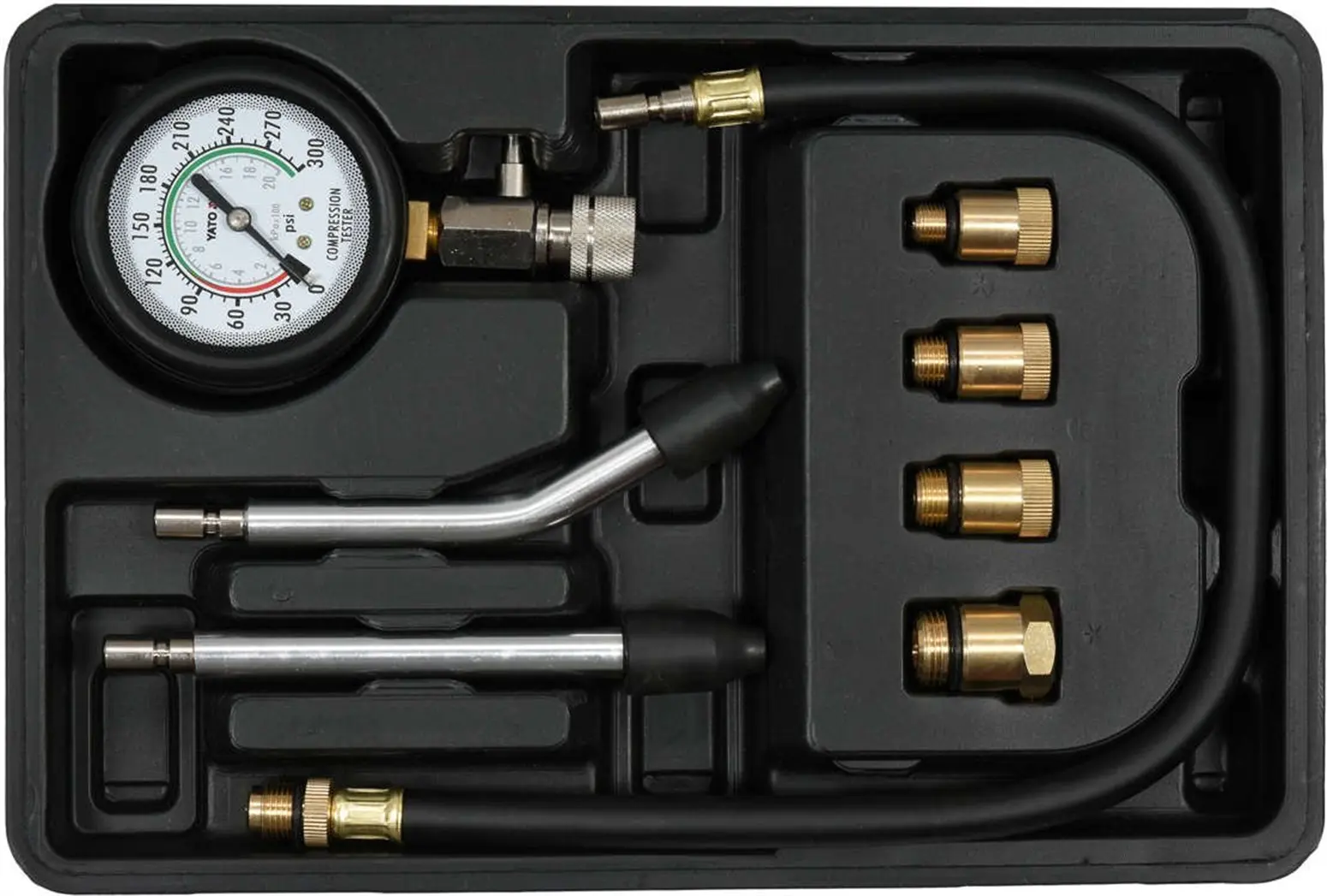 Kompressionsdruckmesser 8 Stck. Yato YT-73022
