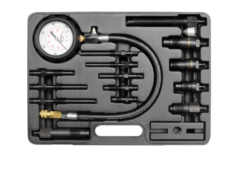 Druck-Tester Diesel 16tlg. Yato YT-7307