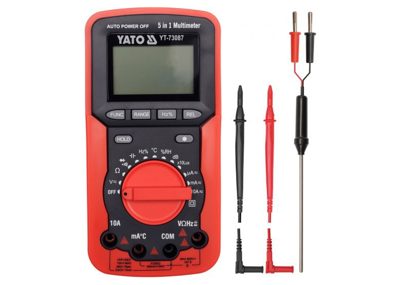 Digital Strommessgerät 5in1 Yato YT-73087