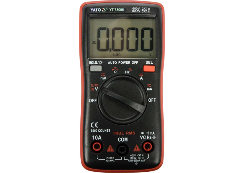 Multimeter True RMS Yato YT-73096